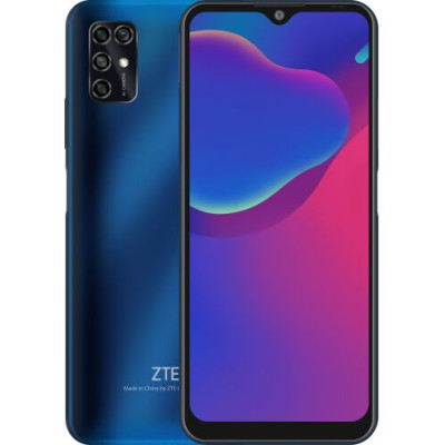 Смартфон ZTE Blade V2020 4/64GB Blue, голубой