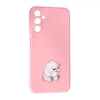 Чехол накладка Art Samsung A256 (A25) Медведь