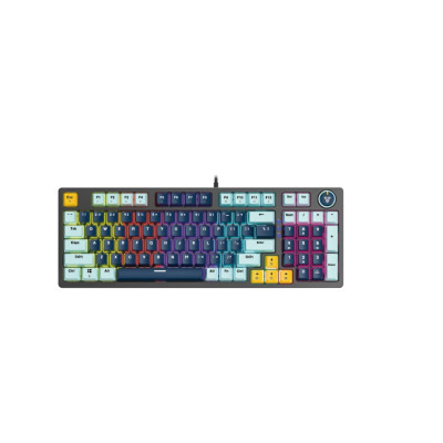 Клавіатура USB Fantech ATOM81 MK875V2 Red Switch Синя
