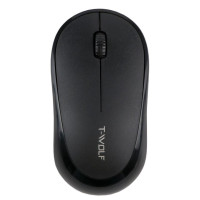 Бездротова миша BT TWolf Q18 Black, Чорний Бездротова миша BT TWolf Q18 Black, Чорний