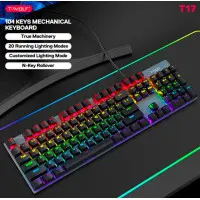 Клавіатура USBTWolf T17 Чорна