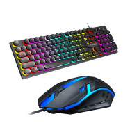 Клавіатура + миша USB Twolf TF270 Black, Чорний