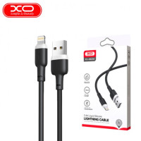 Кабель дата XO NB208 Lightning 1м Чорний Кабель дата XO NB208 Lightning 1м Чорний