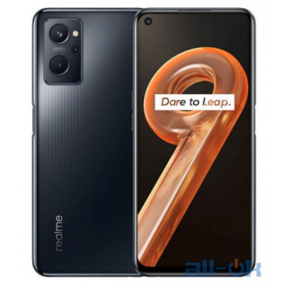 Смартфон Realme 9i 4/64GB Prism Black, черный