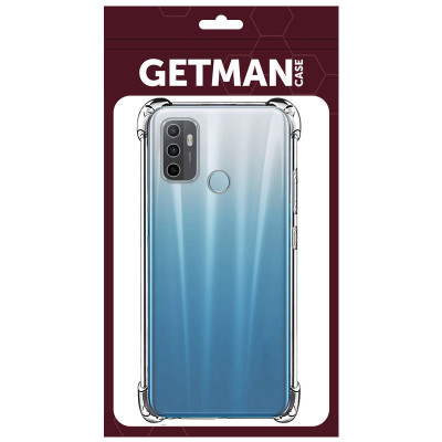 Чехол накладка Getman Ease Oppo  A53/A32/A33 Прозрачная
