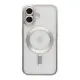 Чехол накладка Metal Matte MagSafe  iPhone 16 Silver