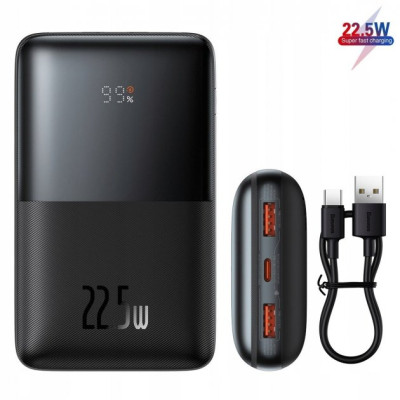 УМБ Baseus Bipow 22,5W 20000mAh Чорний