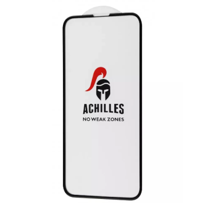 Захисне скло Achilles 5D iPhone 13/13 Pro/14  Чорне