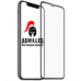 Защитное стекло Achilles 5D iPhone XR/11 Чёрное