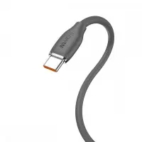 Кабель дата Baseus Jelly USB Type A - Type-C 1.2м Черный