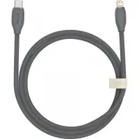 Кабель дата Baseus Jelly Type-C to Lightning 1.2м Черный Кабель дата Baseus Jelly Type-C to Lightning 1.2м Черный
