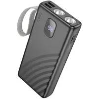 Универсальная мобильная батарея Повербанк Hoco J129A Nature 20000mAh Чёрный