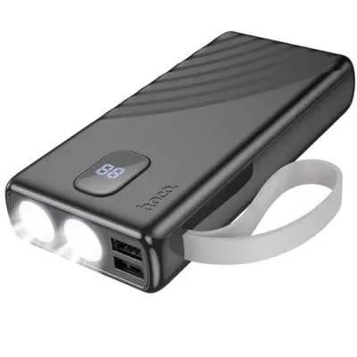 Универсальная мобильная батарея Повербанк Hoco J129A Nature 20000mAh Чёрный