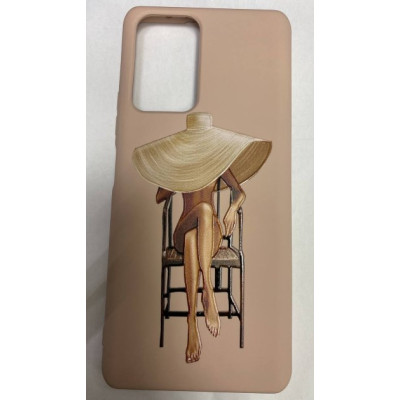 Накладка HC Print Xiaomi Redmi Note 10 Pro Розовый песок/Девушка