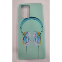 Чехол накладка HC Print Xiaomi Redmi Note 10 Pro Мятная/Пончики