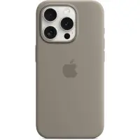 Чехол накладка HC Magsafe iPhone 15 Pro Серая (Clay)
