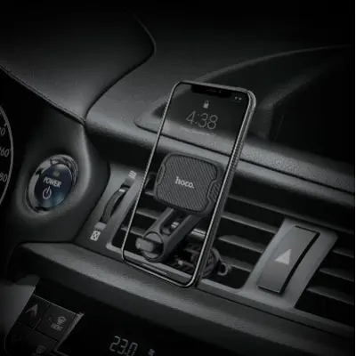 Автодержатель Hoco CA68 Black, Чёрный