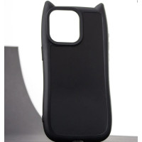 Чехол Накладка Cat iPhone 16 Pro Черная Чехол Накладка Cat iPhone 16 Pro Черная