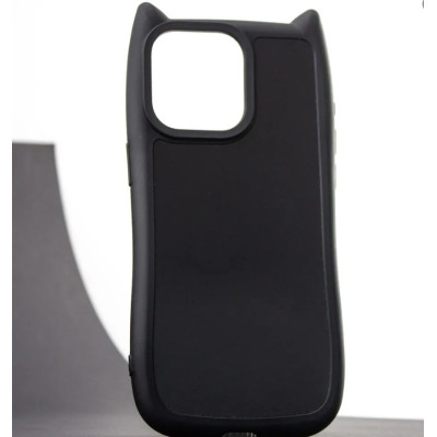 Чохол накладка Cat iPhone 16 Pro Чорна