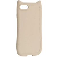 Чехол Накладка Cat iPhone 7/8 Кремовая Чехол Накладка Cat iPhone 7/8 Кремовая