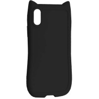 Чехол Накладка Cat iPhone XR Черная Чехол Накладка Cat iPhone XR Черная