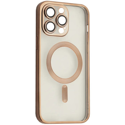 Чохол Накладка Metal Matte MagSafe iPhone 13 Pro Desert Titanium
