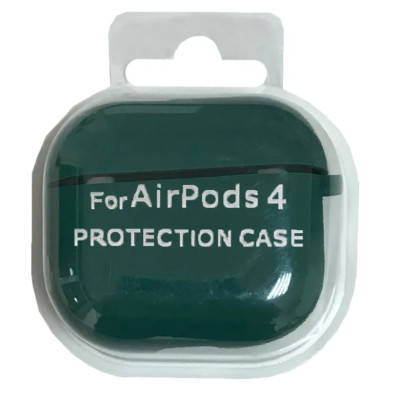 Чохол для AirPods 4 Microfiber Темно-зелений
