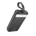 Універсальна мобільна батарея Повербанк Hoco J123B PD+QC 3.0 22.5W 30000mAh Чорний