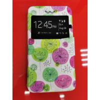 Чохол-книжка Універсальна 5.0"-5.5" 3D Принт Дерева Бульбашки (Силіконова основа) (Уцінка)