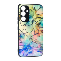 Чохол накладка Marble UV Samsung A346 (A34) Зелена