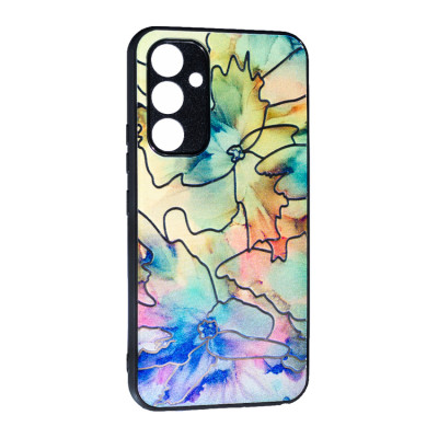Чехол накладка Marble Samsung A346 (A34) Зеленая