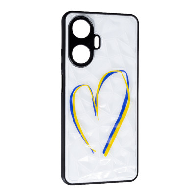 Чехол накладка Prisma UA Realme C55 Сердце