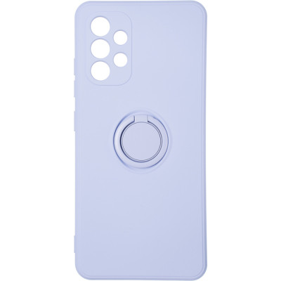 Чехол накладка Ring Samsung A525 (A52) Сиреневая