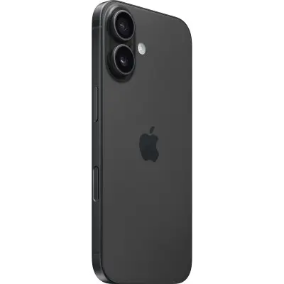 Смартфон Apple iPhone 16 128Gb Black, Чорний (Refurbished)