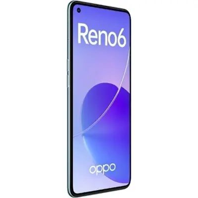Смартфон OPPO Reno 6 5G 8/128GB Aurora, блакитний (Refurbished) Смартфон OPPO Reno 6 5G 8/128GB Aurora, блакитний (Refurbished)