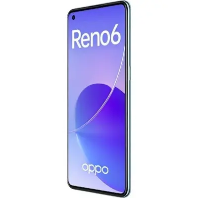 Смартфон OPPO Reno 6 5G 8/128GB Aurora, блакитний (Refurbished) Смартфон OPPO Reno 6 5G 8/128GB Aurora, блакитний (Refurbished)