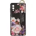Чехол накладка Flower Rope Samsung A022 (A02) Черная