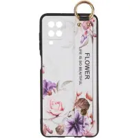 Чехол накладка Flower Rope Samsung A022 (A02) Белая