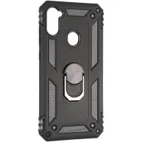 Чохол накладка Honor Defence Ring Samsung A115/M115 (A11/M11) Чорна (M)