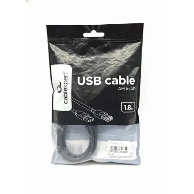 USB подовжувач 1.8м Чорний