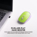 Беспроводная мышь BT Fantech W607 Green, Зеленая