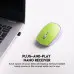 Бездротова миша BT Fantech W607 Green, Зелена