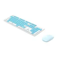 Клавіатура + миша бездротова  XO KB-05 Blue, Блакитна