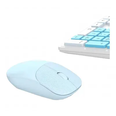 Клавіатура + миша бездротова  XO KB-05 Blue, Блакитна