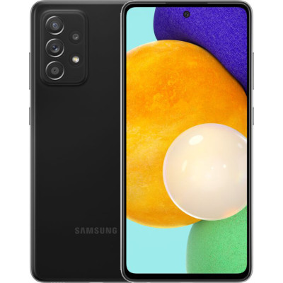 Смартфон Samsung Galaxy A52 4/128 GB Black, чорний