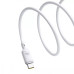 Кабель дата Baseus Silky USB Type A - Type-C 100W 2м Белый