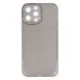 Чохол накладка Frame Clear Shine iPhone 13 Pro Max Сіра