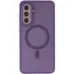 Чохол Накладка Bloom MagSafe Samsung A356 (A35 5G) Фиолетовая