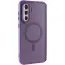 Чохол Накладка Bloom MagSafe Samsung A356 (A35 5G) Фиолетовая
