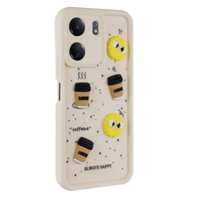 Чохол накладка Pretty Things Xiaomi Redmi 13C Sand/ Always Happy